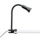 BRILLIANT 24705T06 | FlexB Brilliant svjetiljke sa štipaljkama svjetiljka sa prekidačem na kablu elementi koji se mogu okretati 1x E14 crno