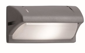 VIOKEF 4055900 | Limnos Viokef zidna svjetiljka 1x E27 IP23 sivo