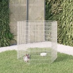 Kavez za zečeve sa 6 panela 54x100 cm od pocinčanog željeza