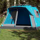 vidaXL Obiteljski šator s kabinom za 7 osoba plavi brzo otpuštanje
