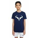 Majica za dječake Nike Court Dri-Fit Tee Rafa B - obsidian