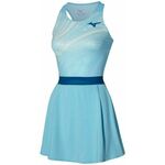 Ženska teniska haljina Mizuno Charge Printed Dress - blue glow
