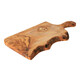 AtmoWood Rustikalna daska za rezanje od maslinovog drveta s ručkom 30 cm