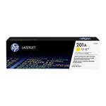 HP original toner 201A CF402A, siva (grey)/žuta (yellow)