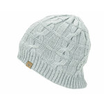 KAPA SEALSKINZ WP COLD WEATHER CABLE KNIT BEANIE GREY MARL