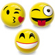 Emoji gumena lopta 14cm - Mondo Toys