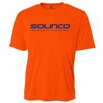 Muška majica Solinco Performance Shirt - neon orange