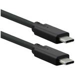 Roline USB kabel USB 3.2 gen.2x2 USB-C™ utikač 1.00 m crna sa zaštitom 11.02.9071