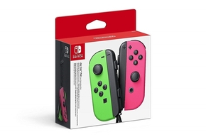 Nintendo Switch Joy-Con Pair Neon Green &amp;amp; Neon Pink