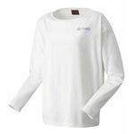 Ženska majica dugih rukava Yonex T-Shirt Long Sleeve - white