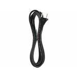 EMOS S03030 priključni kabel, guma, 2×1,0 mm, crni, 3 m