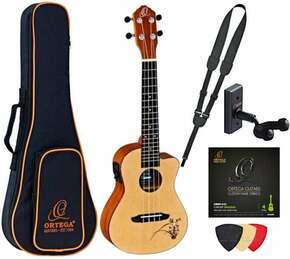 Ortega RU5CE Deluxe SET Koncertni ukulele Natural