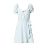 HOLLISTER Ljetna haljina svijetloplava / bijela