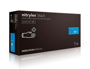 NITRYLEX BLACK - Nitrilne rukavice (bez pudera) crne