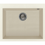 Elleci Quadra 110 sudoper, Bianco Antico