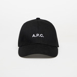 A.P.C. Charlie Cap Black 56