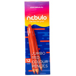 Nebulo: Crvena Jumbo drvena bojica 1kom