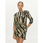 DKNY Koktel haljina D2A4B344 Crna Regular Fit