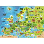 Dječje Puzzle Europe Map Educa (150 pcs)