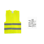 AMiO zaštitni prsluk žuti sa certifikatom SV-01AMiO Safety vest yellow SV-01 with certificate ZASTPRS-1734
