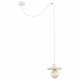 ARGON 3834 | Corso-AR Argon visilice svjetiljka s podešavanjem visine 1x E27 bijelo