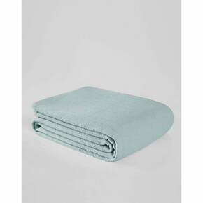 Mentol zeleni pamučni prekrivač za bračni krevet 200x230 cm Serenity – Mijolnir