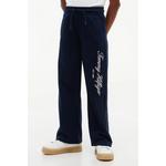 Tommy Hilfiger donji dio trenirke za djecu s pamukom mornarsko plava KG0KG09832.9BY2