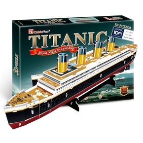 Titanic 3D puzzle 35kom - CubicFun