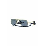 Sunčane naočale Ray-Ban Mini Aviator Summer Capsule 0RJ9506S 223/1U Gold/Blue