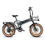 Samebike XWLX09-II električni bicikl - Siva - 1000W - 15aH