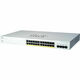Mrežni preklopnik CISCO CBS220-24P-4G (Managed L2, Gigabit Ethernet, 1U) bijeli