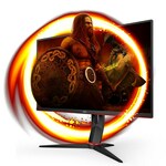 AOC Q27G2S monitor, IPS, 27", 16:9, 2560x1440, 165Hz, pivot, HDMI, Display port