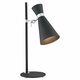 ARGON 3894 | Lukka Argon stolna svjetiljka 53cm sa prekidačem na kablu elementi koji se mogu okretati 1x E27 crno, krom