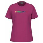 Ženska majica Head Rainbow T-Shirt - vivid pink