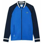 Muška sportski pulover Lacoste Tennis x Daniil Medvedev Sportsuit Ultra-Dry Jacket - blue/navy blue