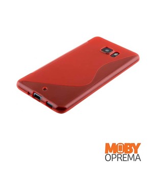 HTC u ultra crvena silikonska maska