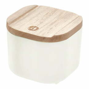 Bijela kutija za pohranu s poklopcem od drveta paulovnije iDesign Eco