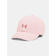 Kapa sa šiltom Under Armour boja: ružičasta - roza. Kapa s šiltom u stilu baseball iz kolekcije Under Armour. Model izrađen od glatke tkanine.