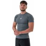 Nebbia Functional Slim-fit T-shirt Grey L Majica za fitnes