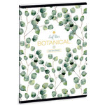 Botanic Leaf bilježnica na kockice A5