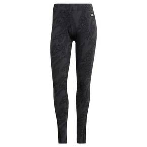 ADIDAS PERFORMANCE Sportske hlače antracit siva / crna