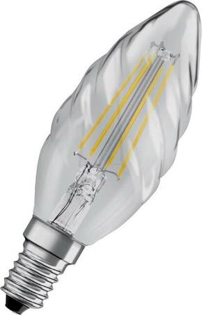 OSRAM 4058075434202 LED Energetska učinkovitost 2021 E (A - G) E14 oblik svijeće okrenut 4 W = 40 W toplo bijela (Ø x D) 35 mm x 100 mm 1 St.