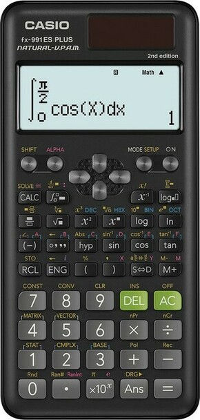 Kalkulator CASIO FX-991 ES MOD2 PLUS KARTON.PAK (417 funk.) bls P10/40