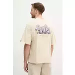 Pamučna majica Alpha Industries Studio Edition BP T bež 156553