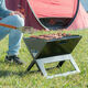 Folding Portable Barbecue for use with Charcoal InnovaGoods Multicolour (Refurbished A)