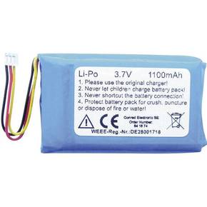 1Z10116 specijalni akumulatori utikač lipo 3.7 V 1100 mAh
