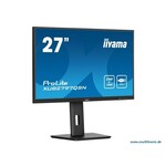 Iiyama ProLite XUB2797QSN-B1 monitor, IPS, 27", 16:9, 2560x1440, 100Hz, pivot, USB-C, HDMI, Display port, USB