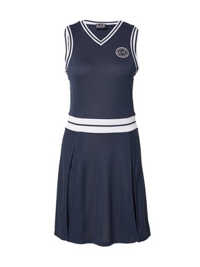 EA7 Emporio Armani Sportska haljina morsko plava / crna / bijela