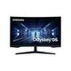 Samsung Odyssey G5 LC27G55TQBUXEN monitor, VA, 27", 16:9, 2560x1440, 144Hz, HDMI, DVI, Display port, USB