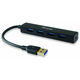 Equip Life USB Hub 4 port USB3.0 Type C, crni(128953)